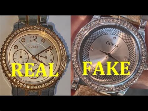 guess watch fake vs real|guess watch repair reviews.